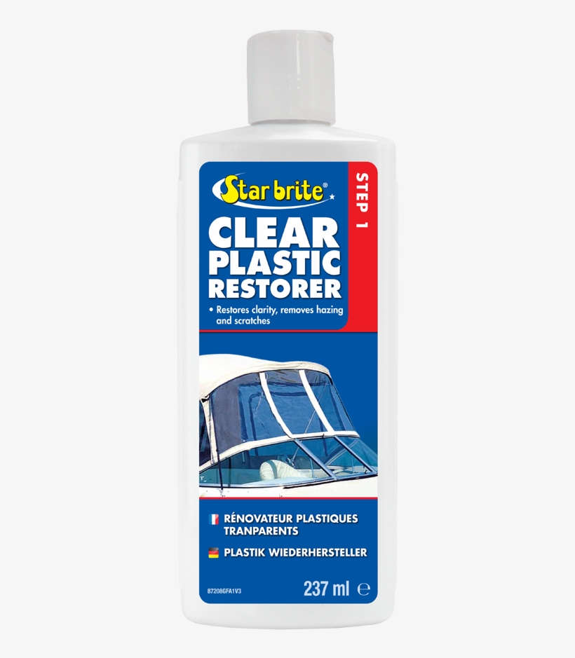 087208gf - Starbrite Clear Plastic Restorer - Step 1, transparent png #3905180