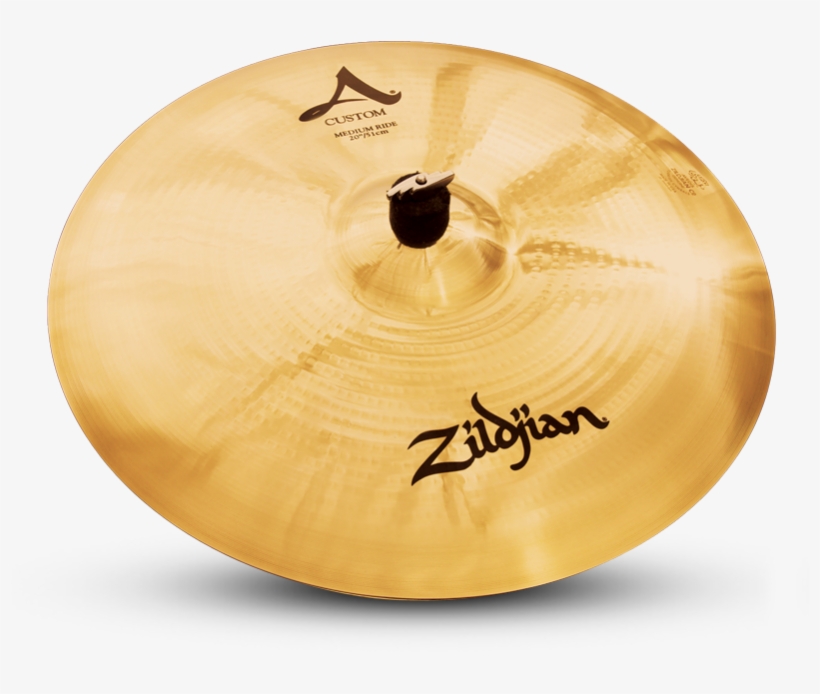 Zildjian 20" A Custom Medium Ride Cymbal - Zildjian Avedis 20 Medium, transparent png #3905183