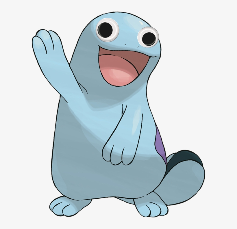 298kib, 600x713, Googly Quagsire - Quagsire, transparent png #3905215