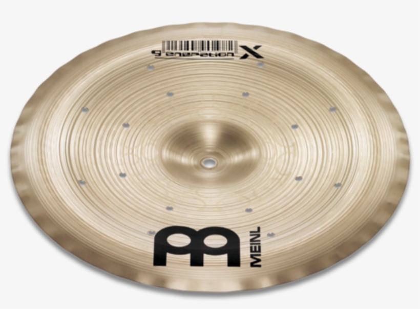 Meinl Generation X Filter China Cymbal - Meinl 10" Generation X Filter China, transparent png #3905355