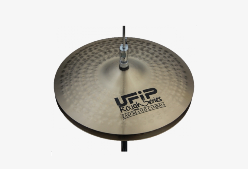 Ufip Rough Series 14" Hi-hat Cymbal Free Worldwide - Ufip Rough Hi Hat Cymbals 14", transparent png #3905419