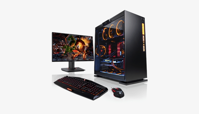 Cyberpowerpc Gamer Supreme Liquid Cool Desktop Computer, transparent png #3905423
