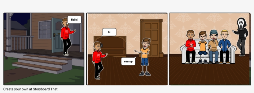 Hide And Seek Storyboard - Cartoon, transparent png #3905720