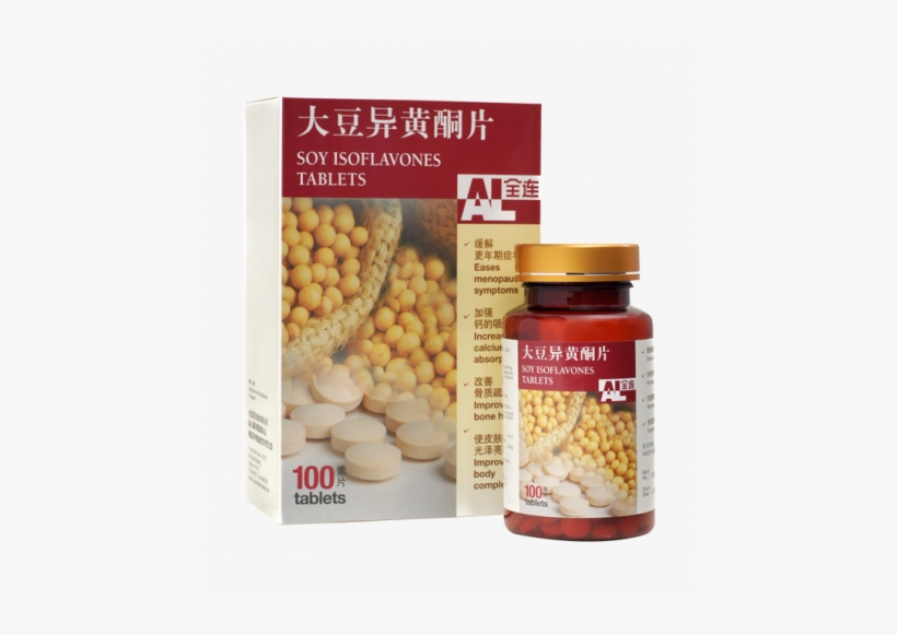 Soy Isoflavones Tablets - Isoflavones, transparent png #3905888