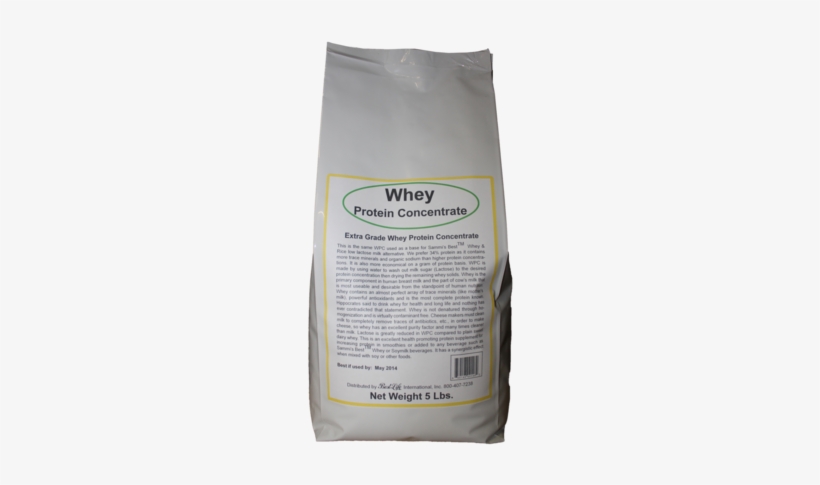 Soy Protein Isolate 5 Lbs - Whey Concentrate, transparent png #3905990