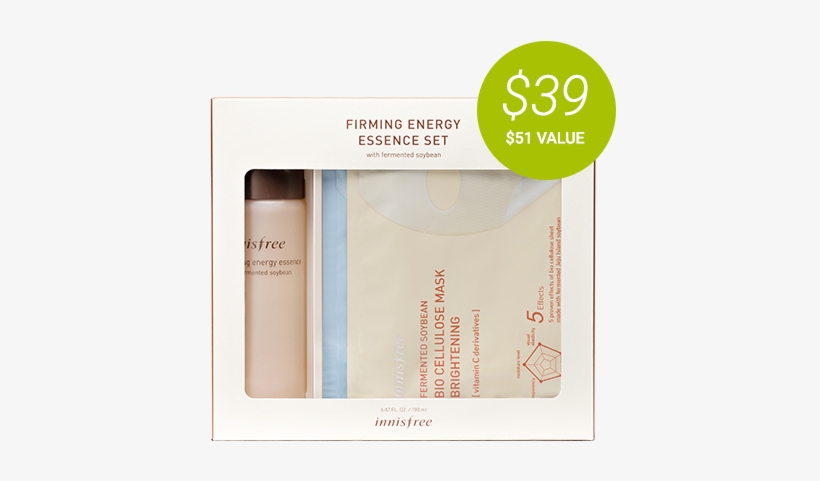 Firming Energy Essence Set With Fermented Soybean, - Soybean, transparent png #3906350