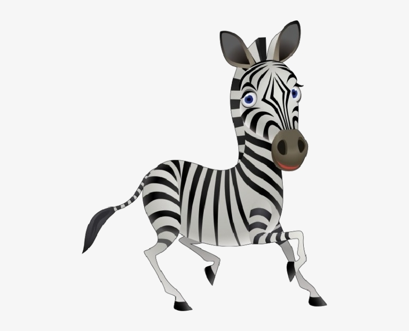 Cartoon Zebra Clipart - Zebra Cartoon Images Png, transparent png #3906352