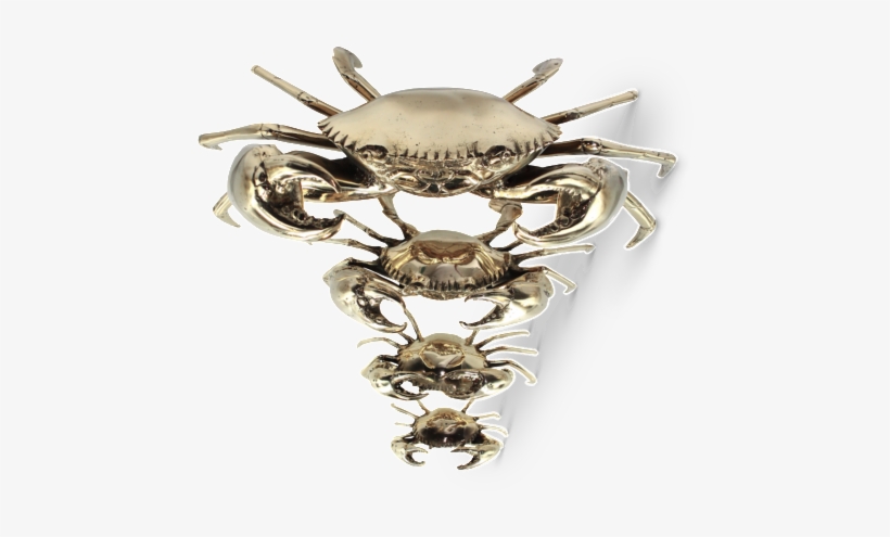 Big Brass Sea Crabs - Sourceress, Inc., transparent png #3906476