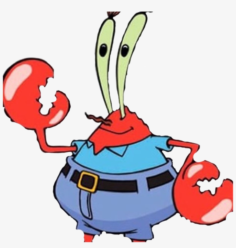 Mr Crabs Mrcrabs Night Nature Birthday California Musi - Mr Krabs, transparent png #3906601