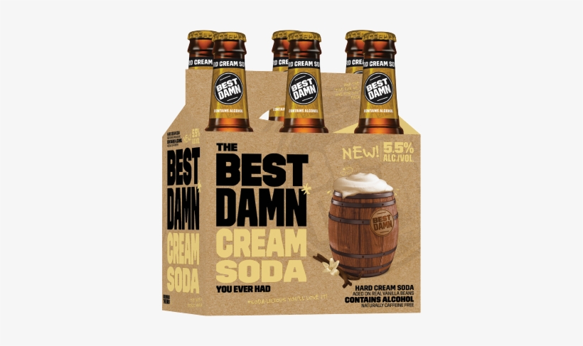 Best Damn Cream Soda - Best Damn Cream Soda Logo, transparent png #3906696