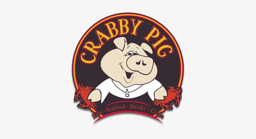 The Crabby Pig - Crabby Pig, transparent png #3906866