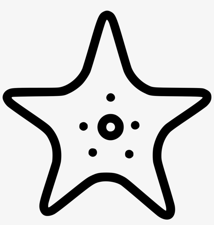 Png File - Star Fish Icon, transparent png #3906974