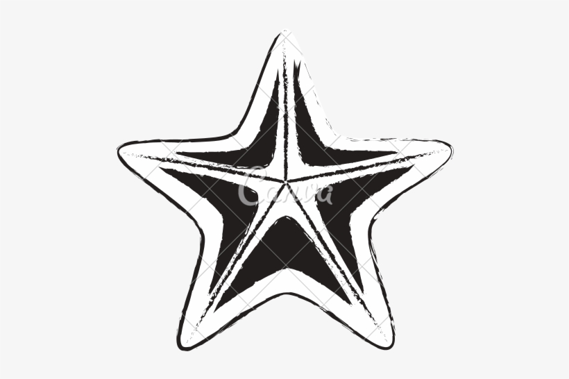 Drawn Starfish Transparent - Peppa Pig Sheet Cakes, transparent png #3907003
