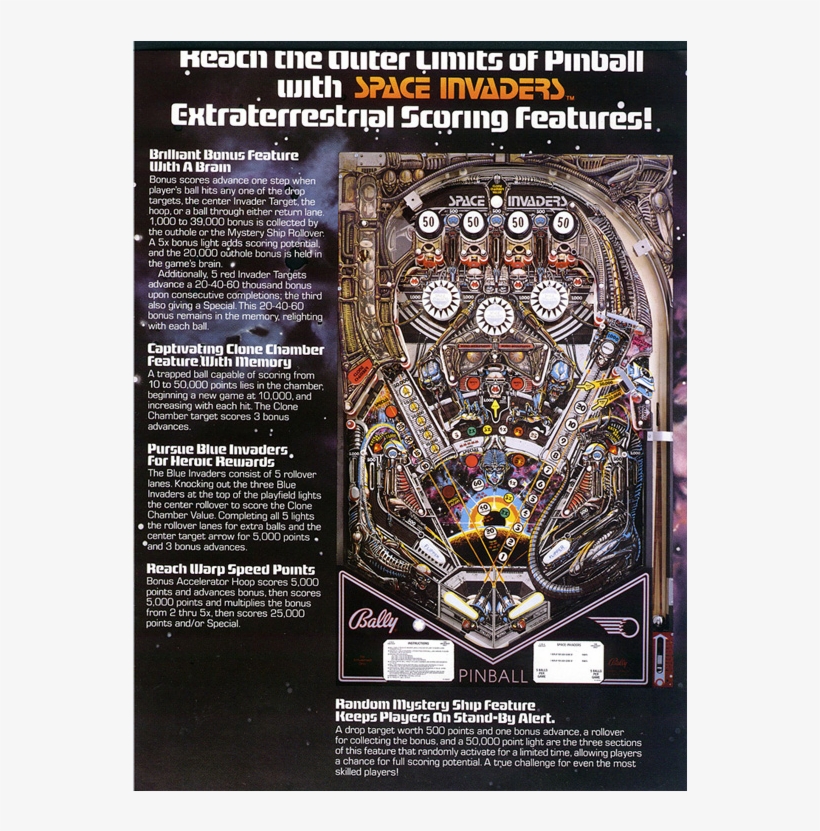 Arcade Games - Space Invaders Pinball, transparent png #3907080