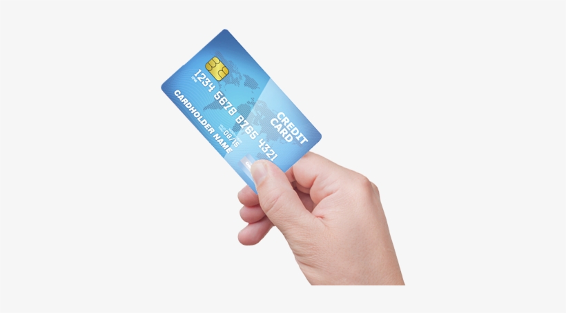 Transaction Processing How You Want It - Hand Credit Card Png, transparent png #3907419