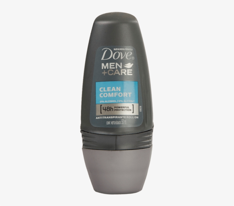 Desodorante Rolon Dove Masculino E Feminino 2714 - Dove Men+care Antiperspirant & Deodorant, Clean, transparent png #3907917