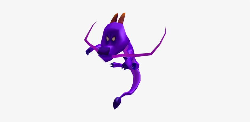 Violet Mini-dragon - Illustration, transparent png #3907919