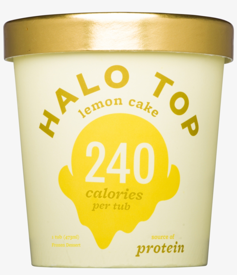Lemon Cake - Halo Top Caramel Macchiato, transparent png #3908032