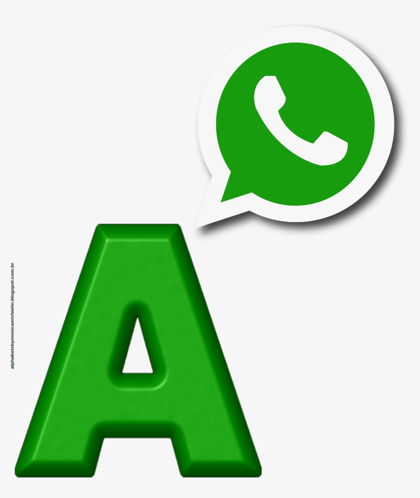 #whatsapp Alfabeto Png - Whatsapp Png Transparente Branco, transparent png #3908397