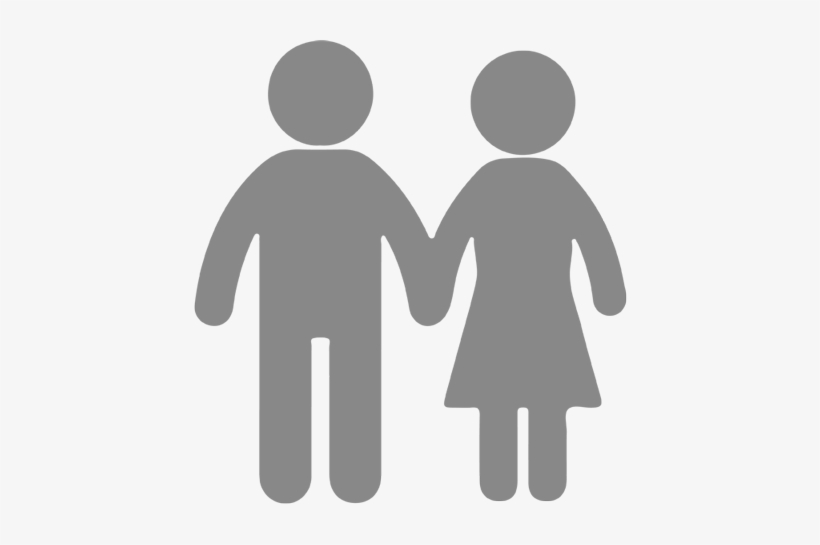 Many Couples Are Unable To Pay In Full For Services - Couple Pictogram, transparent png #3908591