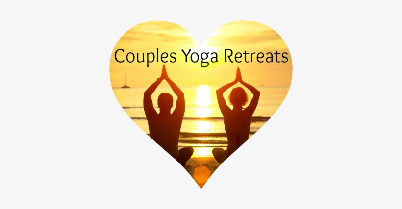 Couples Yoga Retreats - Yoga Sea Couple, transparent png #3908623