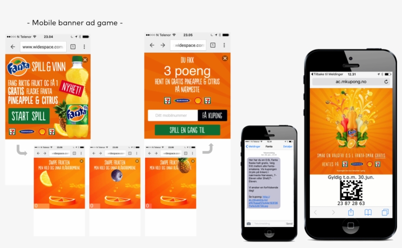 Consumers Could Play A Fun Fanta Fruits Game On Their - Fanta, transparent png #3909930