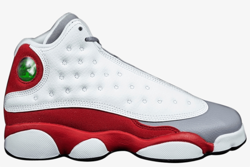 Air Jordan 13 Retro Bg 'grey Toe' - Air Jordan 13 Retro Bg 'grey Toe, transparent png #3910022