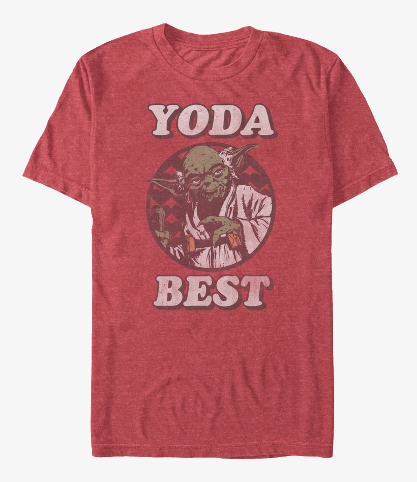 Yoda Best Star Wars T-shirt - Star Wars Yoda Und R2d2 Tshirt Con Stampa, Blu Scuro, transparent png #3910164