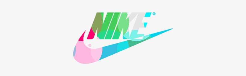 Source - Image - Blingee - Com - Nike Logo Bright Colorful, transparent png #3910716