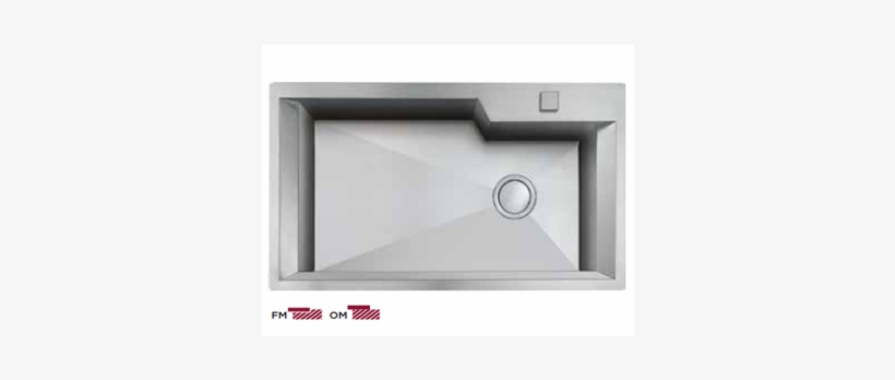 Top View Of A Stainless Steel Kitchen Sink - Kitchen Sink, transparent png #3910718