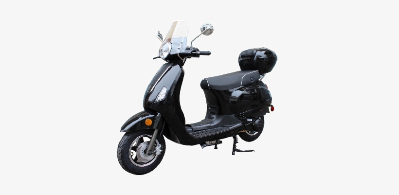 $1,399 - Dongfang 150cc Gas Moped Scooter Motorcycle Adult Black, transparent png #3910742