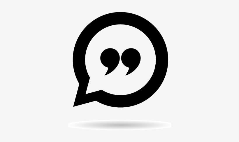 Quote-marks - Quote Icon, transparent png #3910991