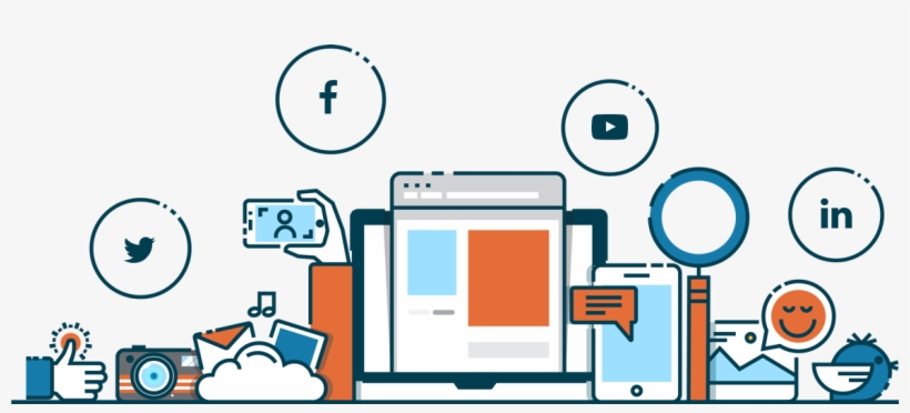 Social Media Marketing Services - Social Media B2b Transparent, transparent png #3911258