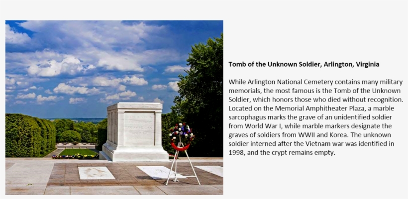 1492 Discussions Width=750 - The Tomb Of The Unknown Soldier, transparent png #3911988