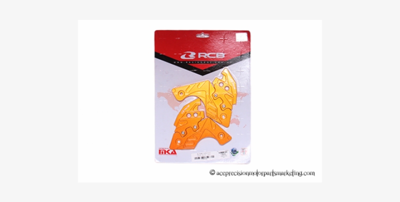Frame Cover Raider150 Rb Gold-500x500 - Racing Boy Frame Cover Raider 150 Price, transparent png #3912212