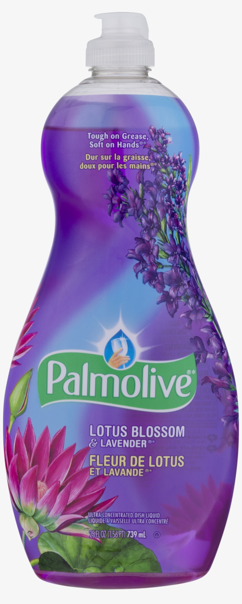 Palmolive Ultra Dish Liquid, Lotus Blossom & Lavender - Palmolive Ultra Concentrated Dish Liquid, Lotus Blossom, transparent png #3912237