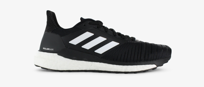 Adidas Solar Glide Womens White Core Black - Adidas Solar Glide Women's, transparent png #3912460