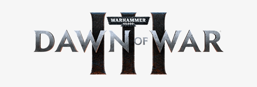 Dawn Of War Logo Png Clipart - Warhammer 40k Dawn Of War 3 Logo, transparent png #3912622