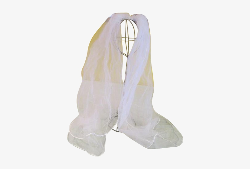 Satin Bound Bridal Veil - Cowboy Boot, transparent png #3912720