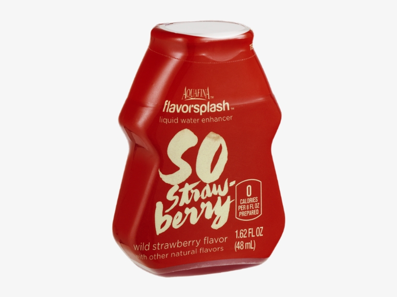 Aquafina Flavorsplash Liquid Water Enhancer, So Strawberry, transparent png #3912853