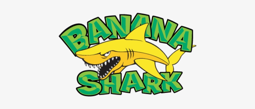 Banana Shark Logo, transparent png #3913332