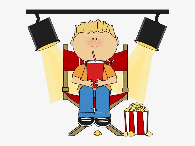 Spotlight Clipart Png - Boy Sitting On A Chair Clipart, transparent png #3913953