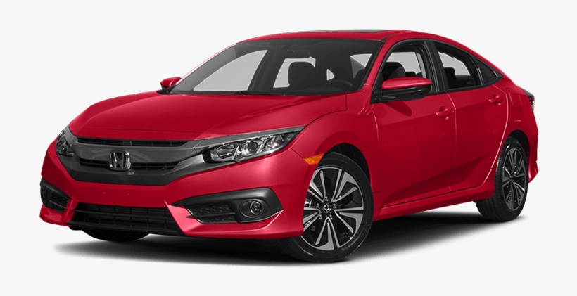 New 2018 Honda Civic Touring In Rallye Red Exterior - Civic Ex T 2017 Red, transparent png #3914276