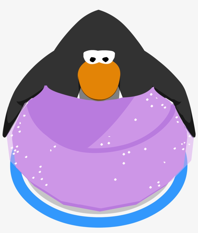 Lavender-gown - Club Penguin Light Blue, transparent png #3914277