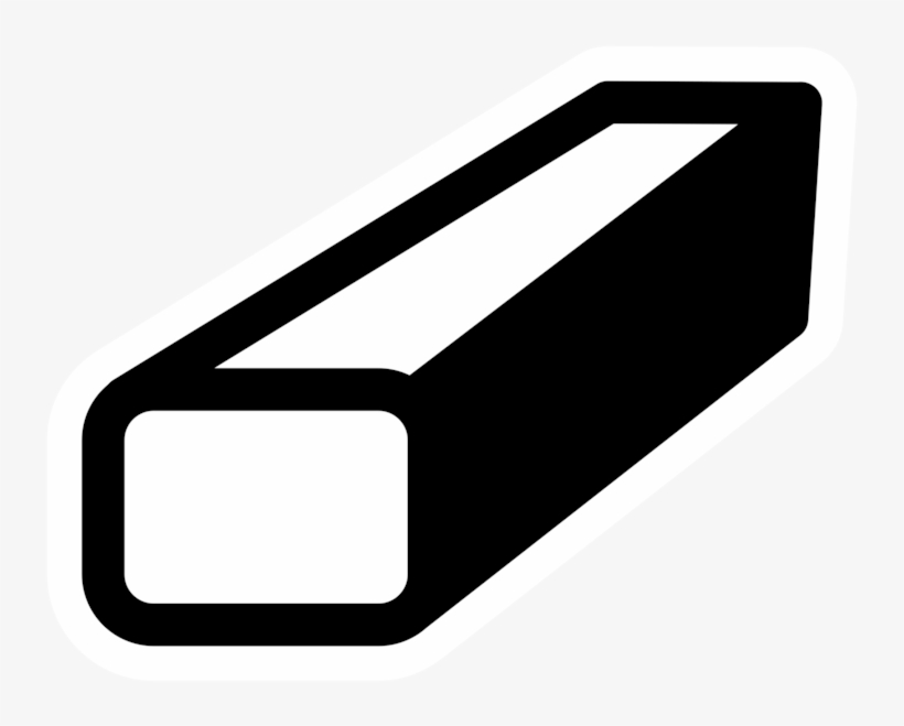 Eraser Computer Icons Paper Pencil Black And White - Eraser Tool Clipart, transparent png #3914442