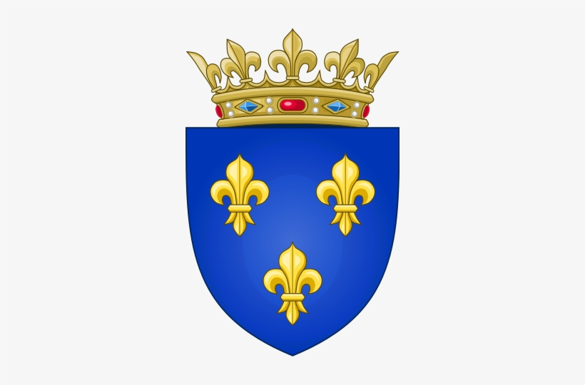 The Arms Of France Moderne - Louis Xvi Coat Of Arms, transparent png #3914491
