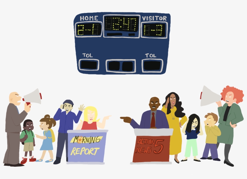 Cartoon By Elle Vaughn, Member Of The St - St. George's Independent School, transparent png #3914754