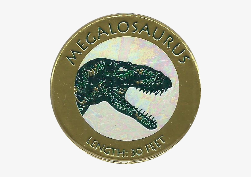 The Dinosaur Collection 2 7 Megalosaurus - Coin, transparent png #3914773