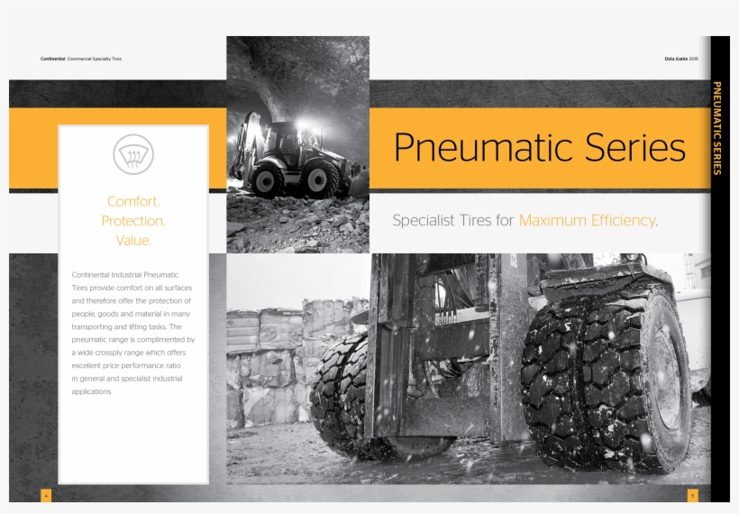 Continental Tire Data Guide - Flyer, transparent png #3915577