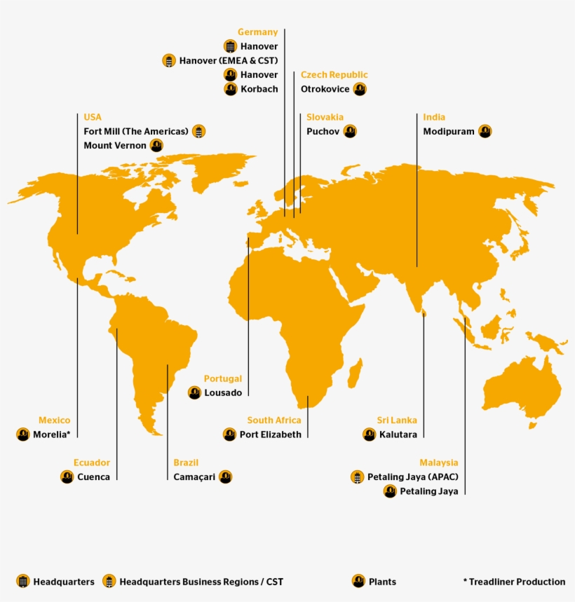 We Are Manufacturing At 13 Plants In 12 Countries - World Map Highlight Russia, transparent png #3915605